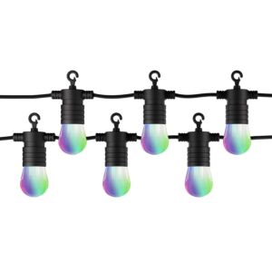 Guirlandes lumineuses LED Connectées Stella RGBW Tint Rallonge 6 ampoules