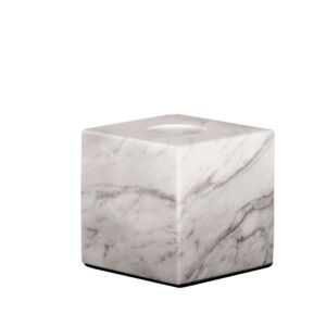 E27 Lampe de table Tint Marble blanc