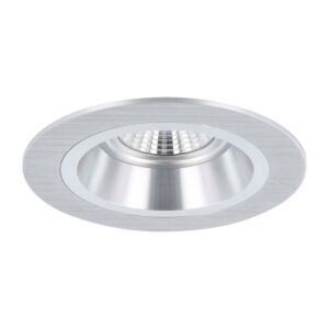 Spot encastrable Bolzano rond aluminium profond avec ressorts de serrage