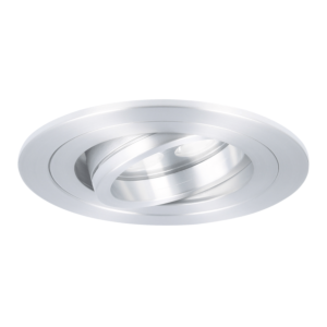 Spot LED encastrable Montella rond 5W 2700K aluminium IP65 dimmable orientable