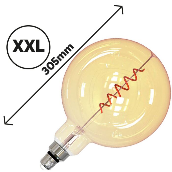 Ampoule LED Connectée E27 Globe Retro Gold XXL Tint