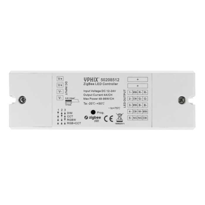 Variateur LED Zigbee 12-24V pour rubans LED