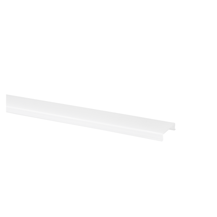 Profilé ruban LED Felita aluminium extra plat 1m avec couvercle