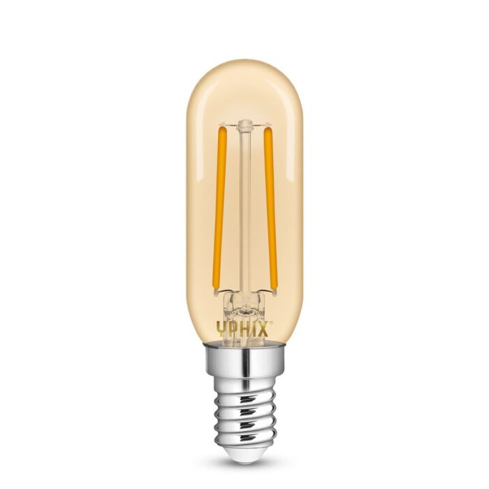 Ampoule déco filament LED dimmable E14 MINI GLOBE 136 lumens en verre ambré  Ø4.5cm